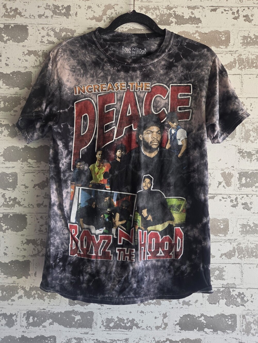Philcos Boyz N The Hood Tie Dye Graphic Tee Shirt Small Ice Cube Increase Peace